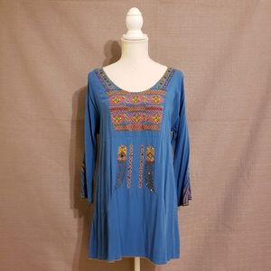 URBAN MANGOZ Boho Mini Dress Tunic